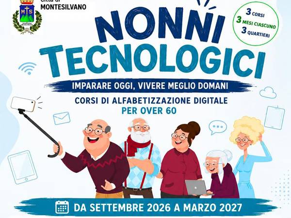 Torna a Montesilvano il progetto Nonni Tecnologici